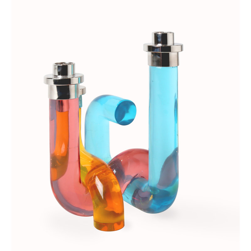 Jonathan Adler Pompidou Acrylic Candle Holder Wayfair